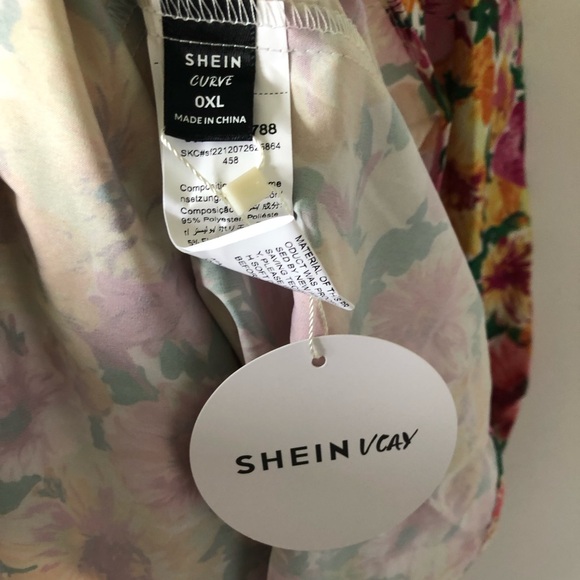Shein Vcay Floral Mini Dress - Picture 5 of 7